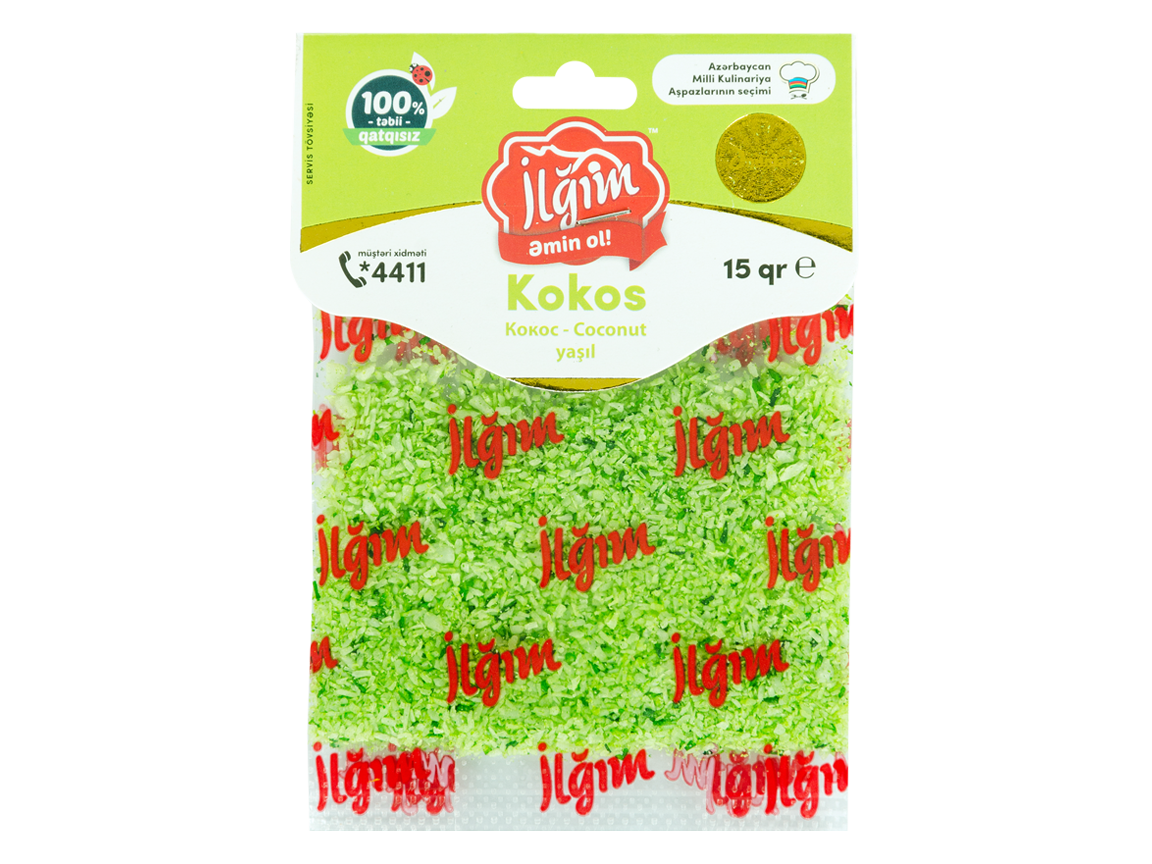 Kakos yaşıl 1/20*15 qr-4760095010204