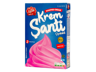 Krem şanti çiyələkli 1/12/2*75 qr-4760095000908    